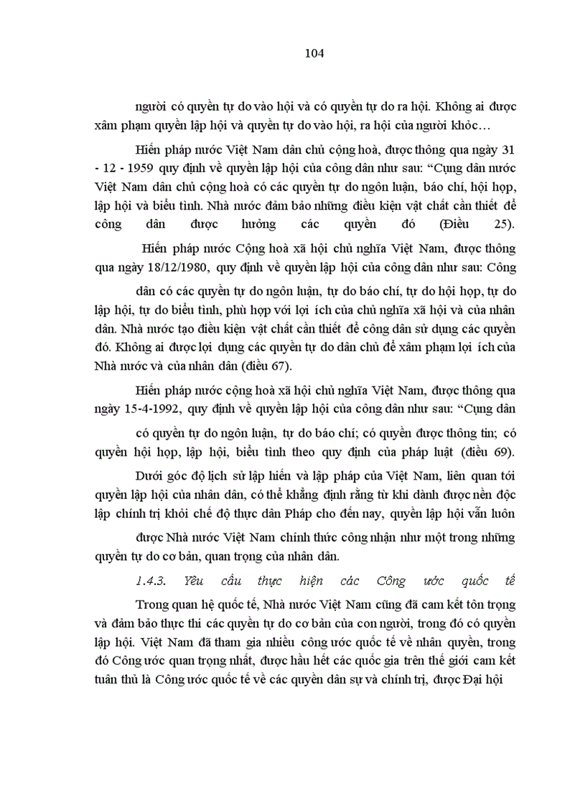 image for page Hoàn thiện pháp luật về hội trong bối cảnh hội nhập quốc tế ở Việt Nam hiện nay
