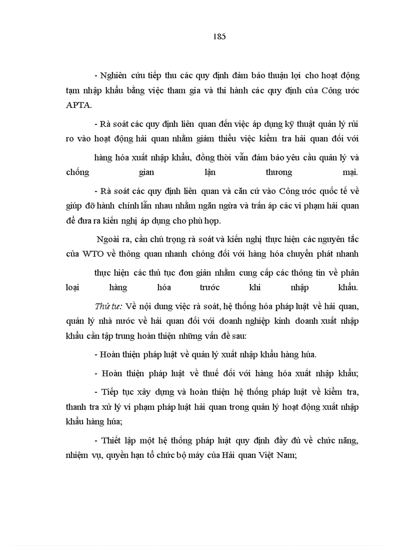 image for page Hoàn thiện pháp luật trong quản lý nhà nước về hải quan đối với doanh nghiệp kinh doanh xuất nhập khẩu ở Việt Nam hiện nay