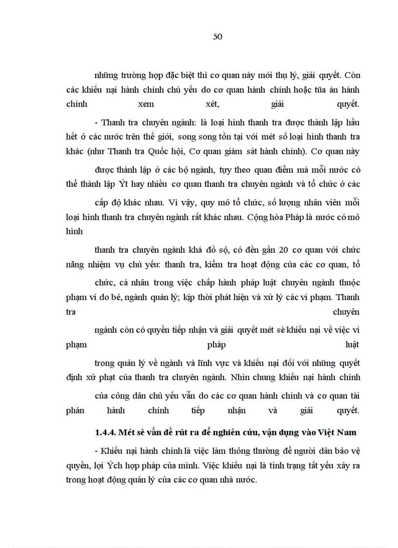 image for page Vai trò của các cơ quan thanh tra nhà nước trong giải quyết khiếu nại hành chính ở Việt Nam