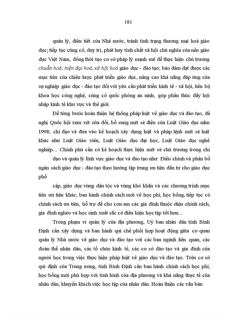 image for page Thực hiện pháp luật về giáo dục và đào tạo ở tỉnh Bình Định hiện nay