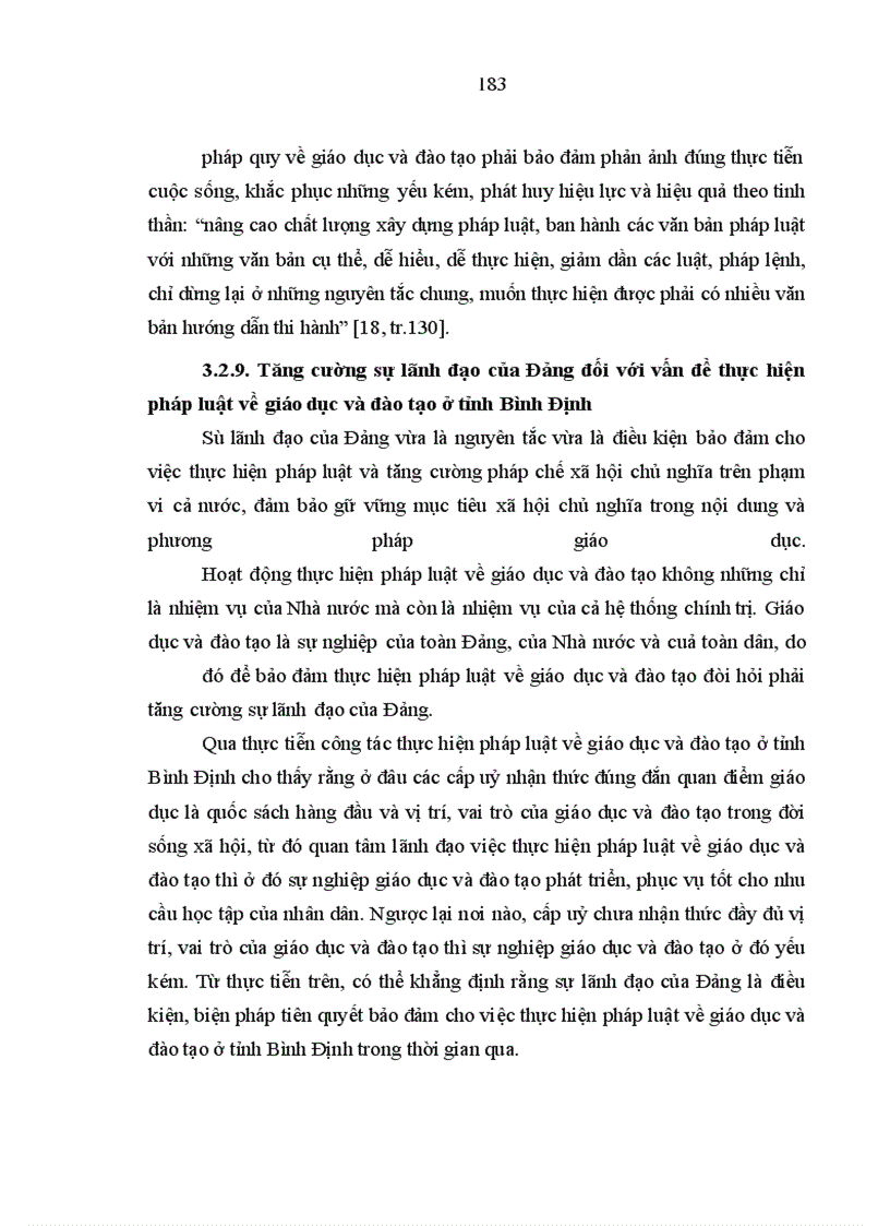 image for page Thực hiện pháp luật về giáo dục và đào tạo ở tỉnh Bình Định hiện nay