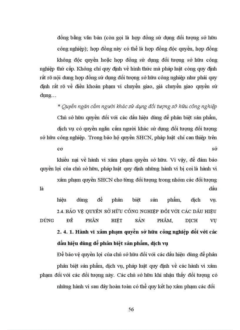 image for page Bảo hộ quyền sở hữu công nghiệp đối với các dấu hiệu dùng để phân biệt sản phẩm, dịch vụ theo quy định của pháp luật Việt Nam