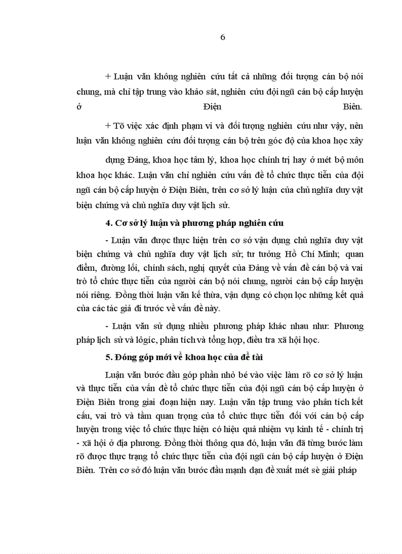 image for page Vấn đề tổ chức thực tiễn của cán bộ cấp huyện ở Điện Biên hiện nay