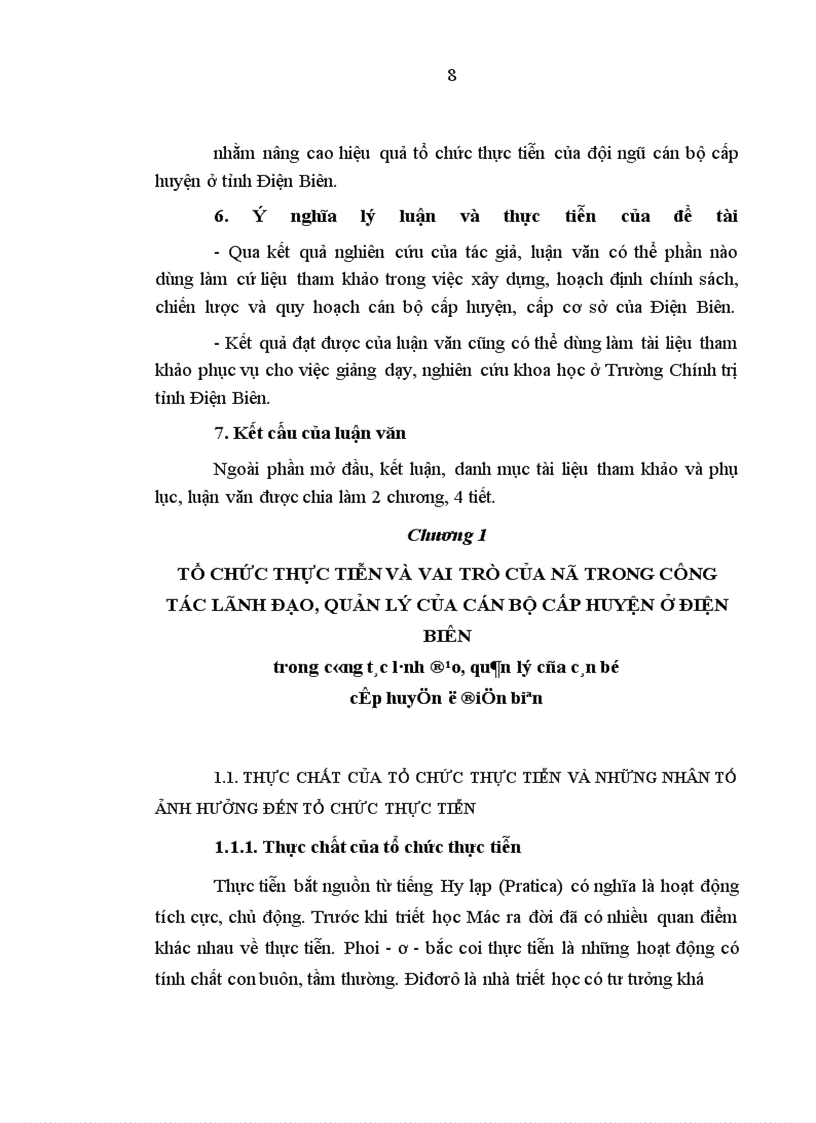 image for page Vấn đề tổ chức thực tiễn của cán bộ cấp huyện ở Điện Biên hiện nay