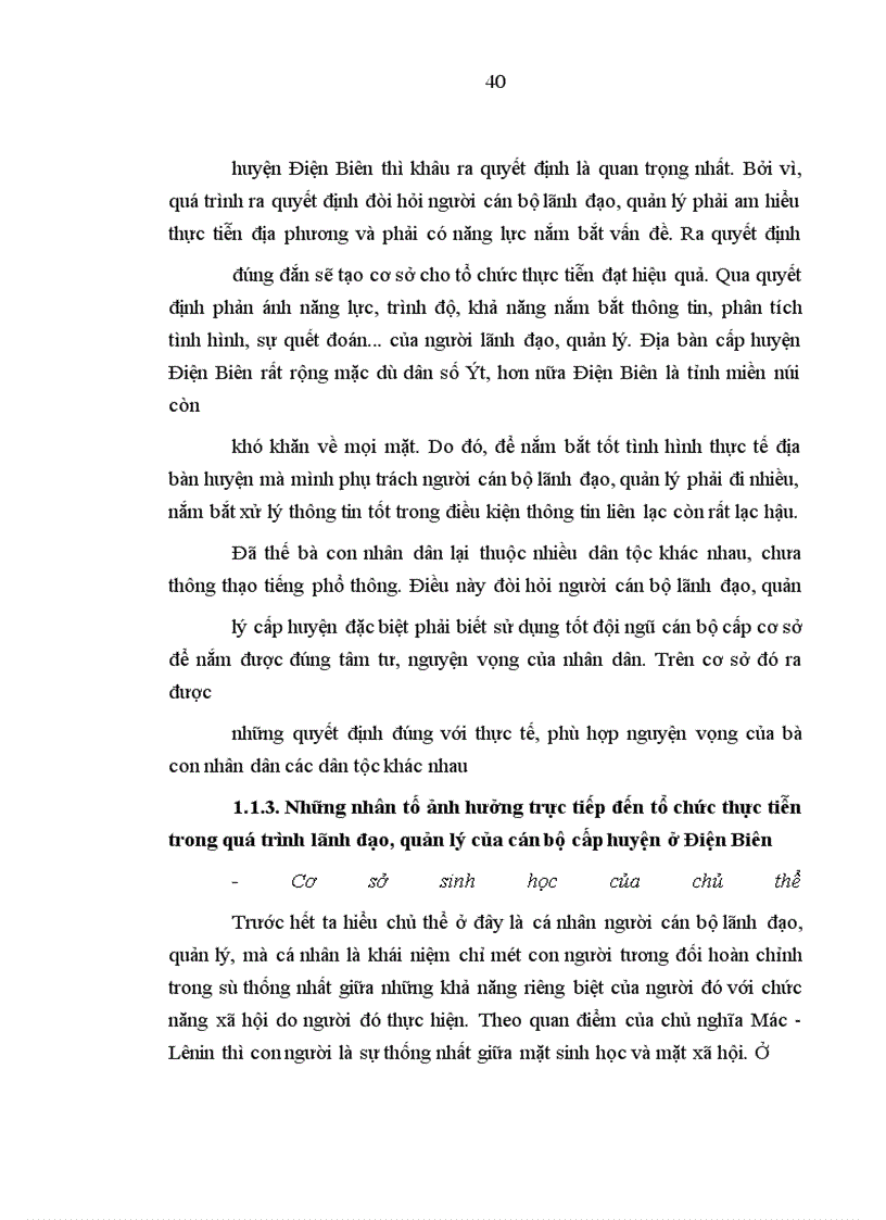 image for page Vấn đề tổ chức thực tiễn của cán bộ cấp huyện ở Điện Biên hiện nay