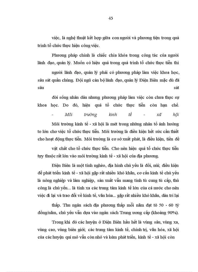 image for page Vấn đề tổ chức thực tiễn của cán bộ cấp huyện ở Điện Biên hiện nay