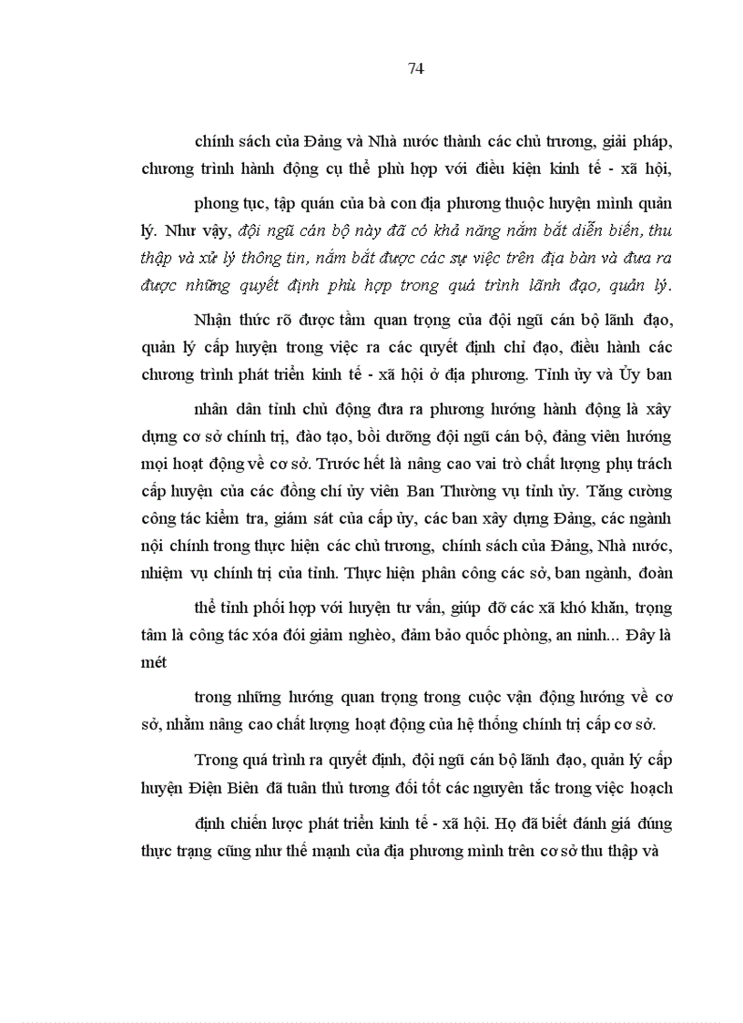 image for page Vấn đề tổ chức thực tiễn của cán bộ cấp huyện ở Điện Biên hiện nay