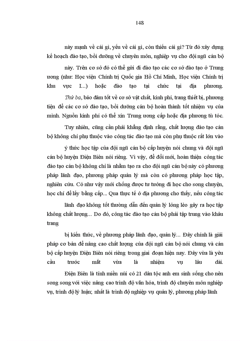 image for page Vấn đề tổ chức thực tiễn của cán bộ cấp huyện ở Điện Biên hiện nay