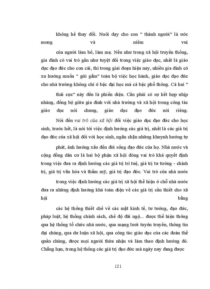 image for page Việc nâng cao nhân tố chủ quan trong giáo dục đạo đức cho học sinh phổ thông trung học hiện nay