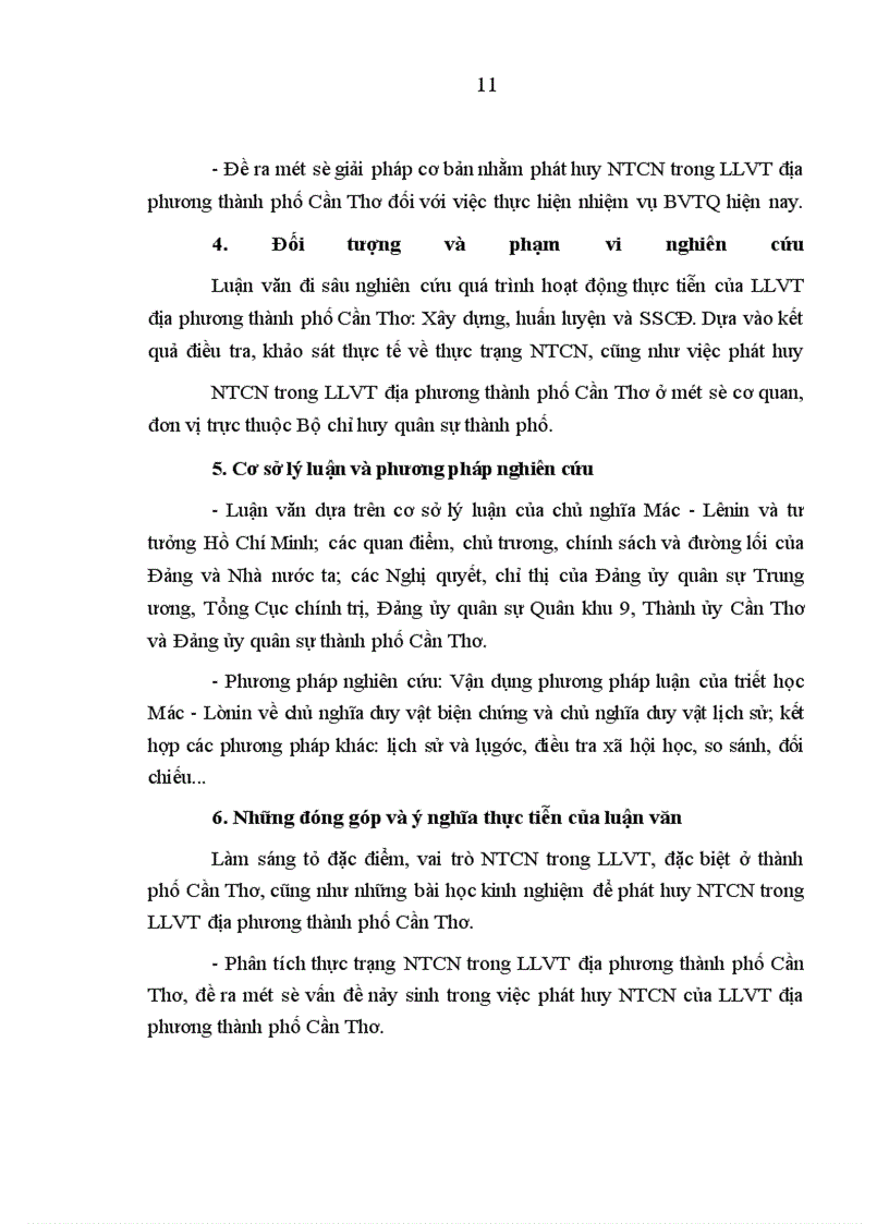 image for page Phát huy nhân tố con người trong lực lượng vũ trang địa phương thành phố Cần Thơ hiện nay