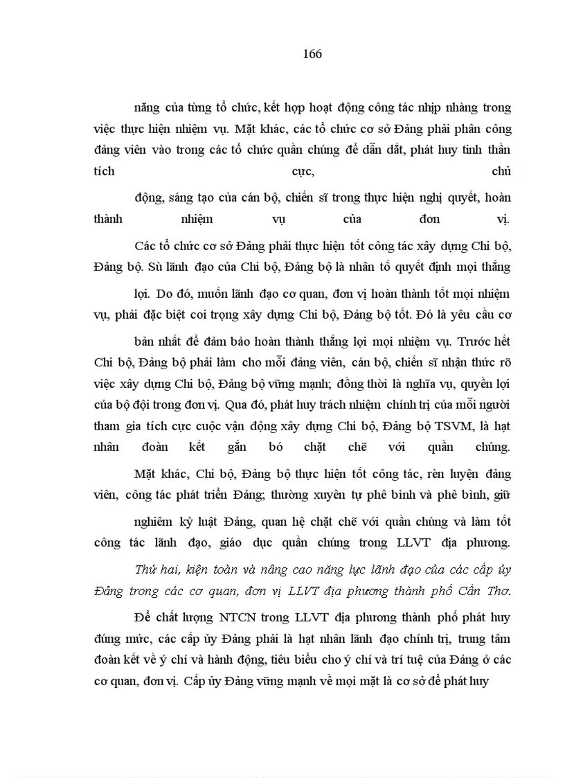 image for page Phát huy nhân tố con người trong lực lượng vũ trang địa phương thành phố Cần Thơ hiện nay