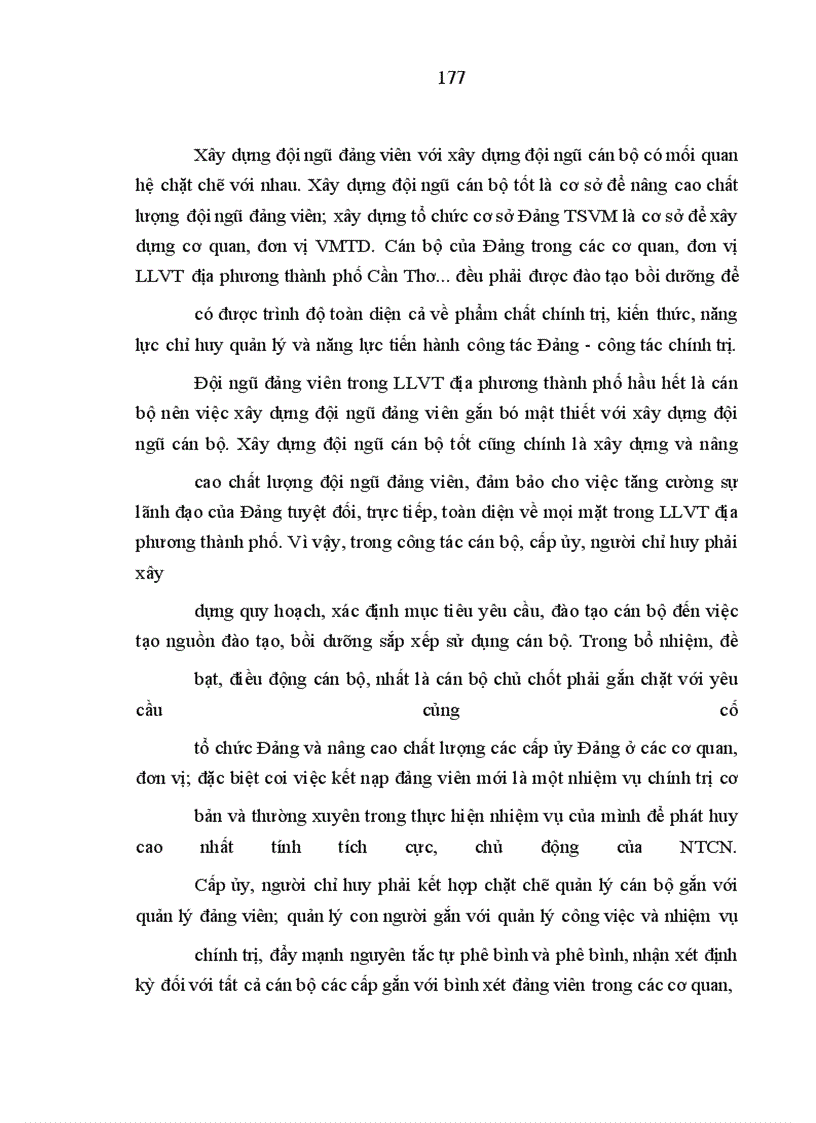 image for page Phát huy nhân tố con người trong lực lượng vũ trang địa phương thành phố Cần Thơ hiện nay