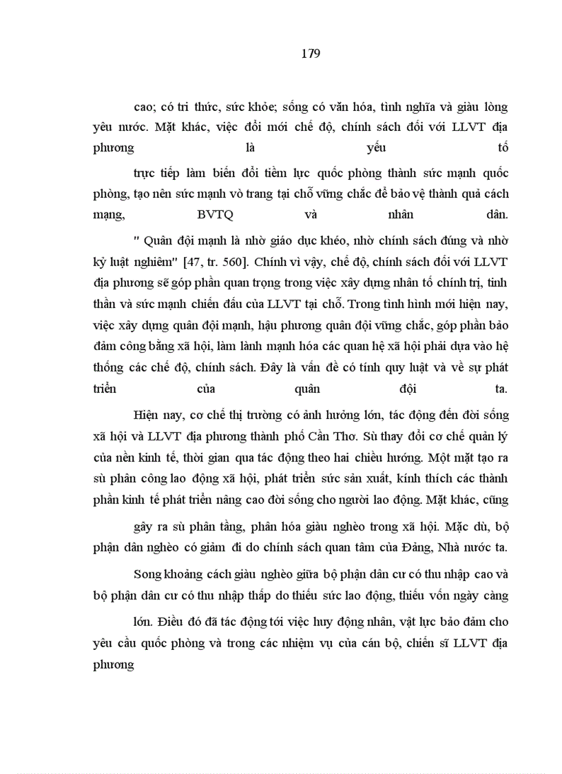 image for page Phát huy nhân tố con người trong lực lượng vũ trang địa phương thành phố Cần Thơ hiện nay