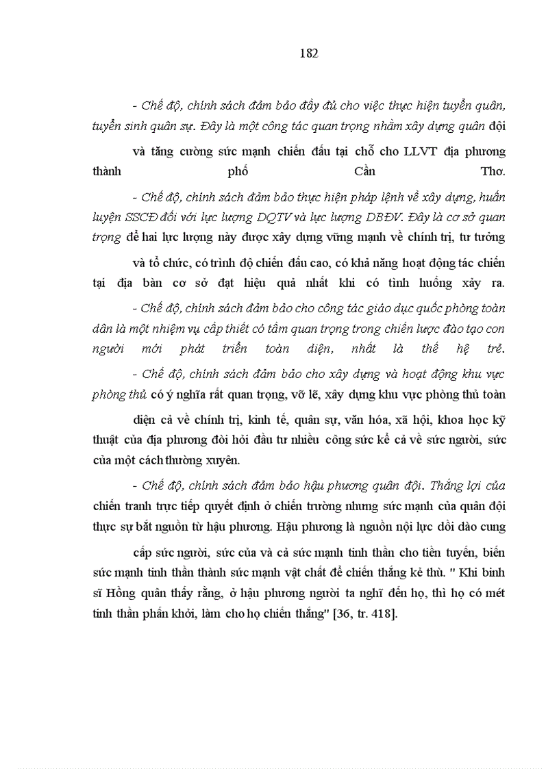 image for page Phát huy nhân tố con người trong lực lượng vũ trang địa phương thành phố Cần Thơ hiện nay