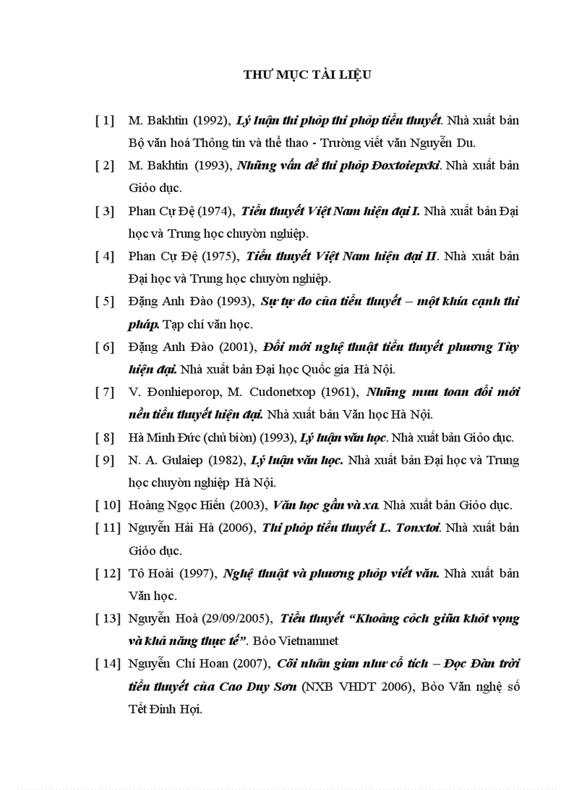 image for page Thi pháp nhân vật tiểu thuyết trong Người lang thang và Đàn trời của Cao Duy Sơn