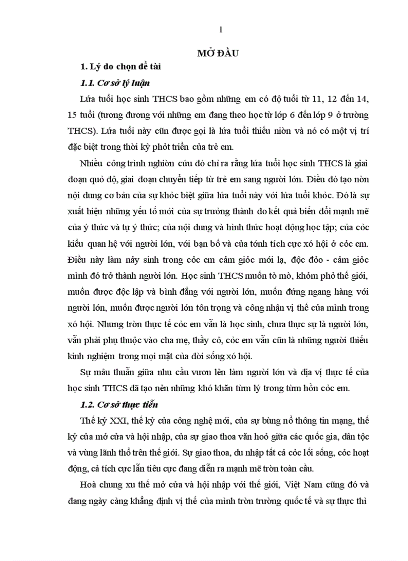 image for page Tìm hiểu nhu cầu tham vấn tâm lý của học sinh trung học cơ sở