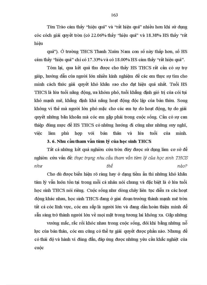 image for page Tìm hiểu nhu cầu tham vấn tâm lý của học sinh trung học cơ sở