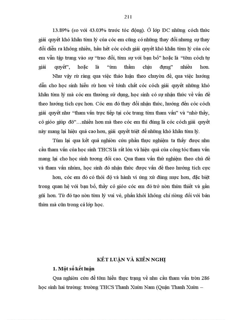image for page Tìm hiểu nhu cầu tham vấn tâm lý của học sinh trung học cơ sở
