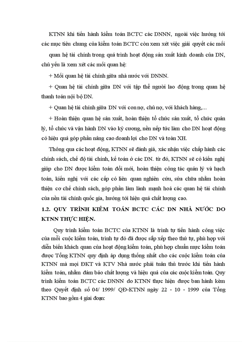 image for page Hoàn thiện quy trình kiểm toán BCTC các DNNN do Kiểm toán Nhà nước thực hiện