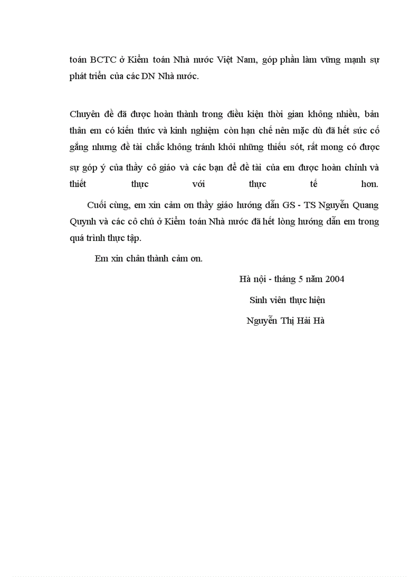 image for page Hoàn thiện quy trình kiểm toán BCTC các DNNN do Kiểm toán Nhà nước thực hiện