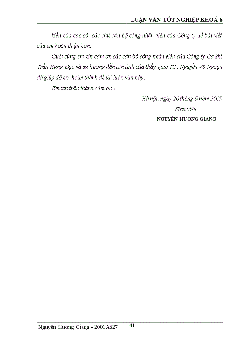 image for page Kế toán thành phẩm - bán hàng và xác định kết quả bán hàng của Công ty Cơ khí Trần Hưng Đạo