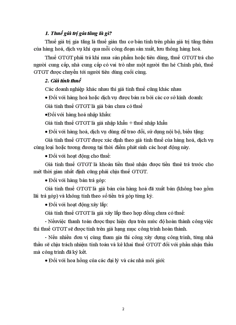 image for page Thực trạng về công tác tính và hạch toán thuế GTGT và một vài đề xuất.