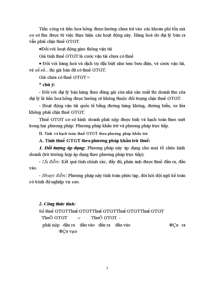 image for page Thực trạng về công tác tính và hạch toán thuế GTGT và một vài đề xuất.