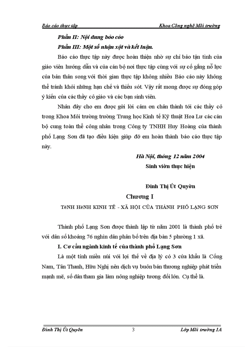 image for page Báo cáo thực tập tại Công ty TNHH Huy Hoàng