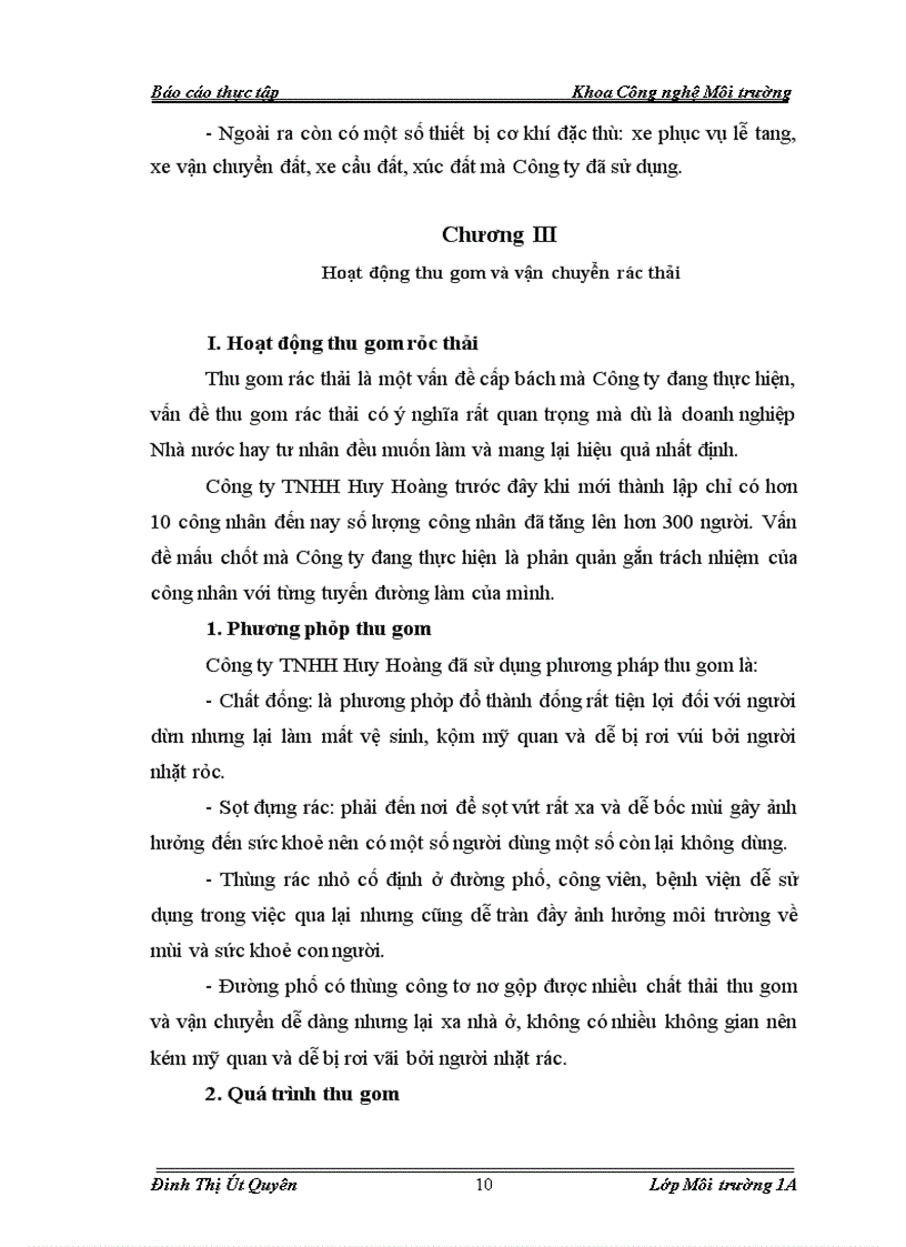 image for page Báo cáo thực tập tại Công ty TNHH Huy Hoàng