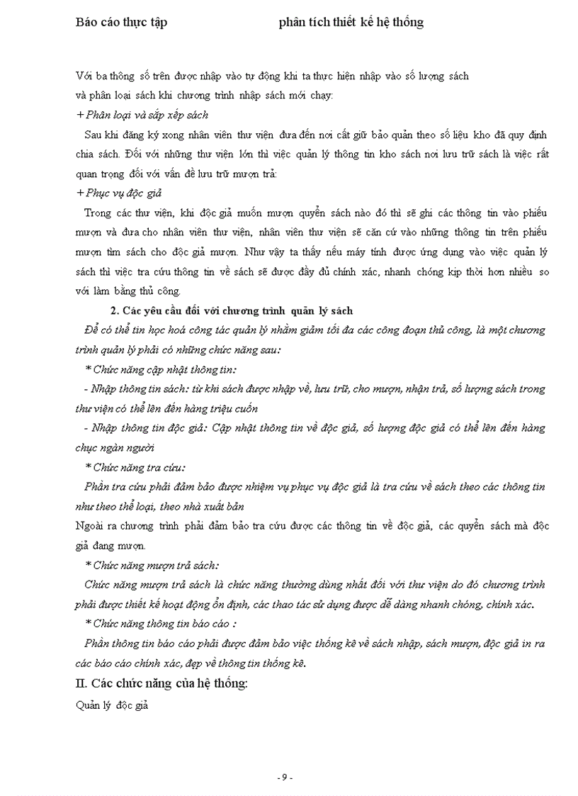 image for page Phân tích thiết kế hệ thống thông tin quản lý thư viện