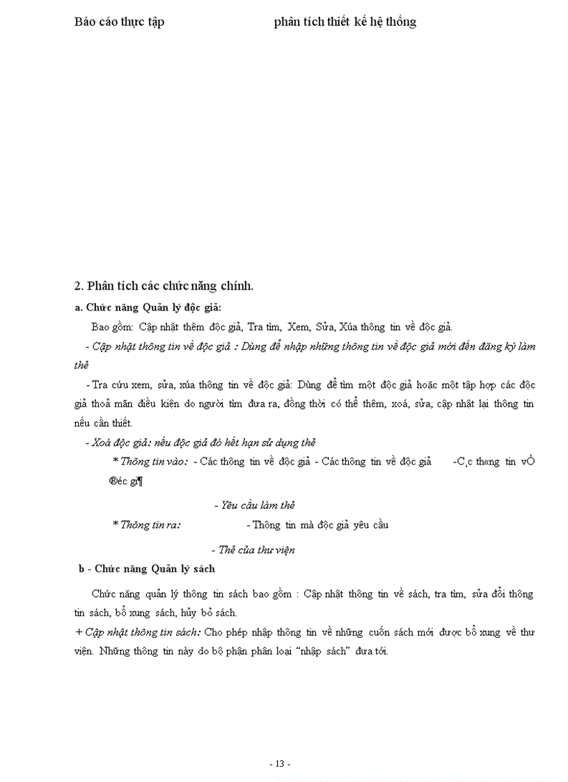 image for page Phân tích thiết kế hệ thống thông tin quản lý thư viện