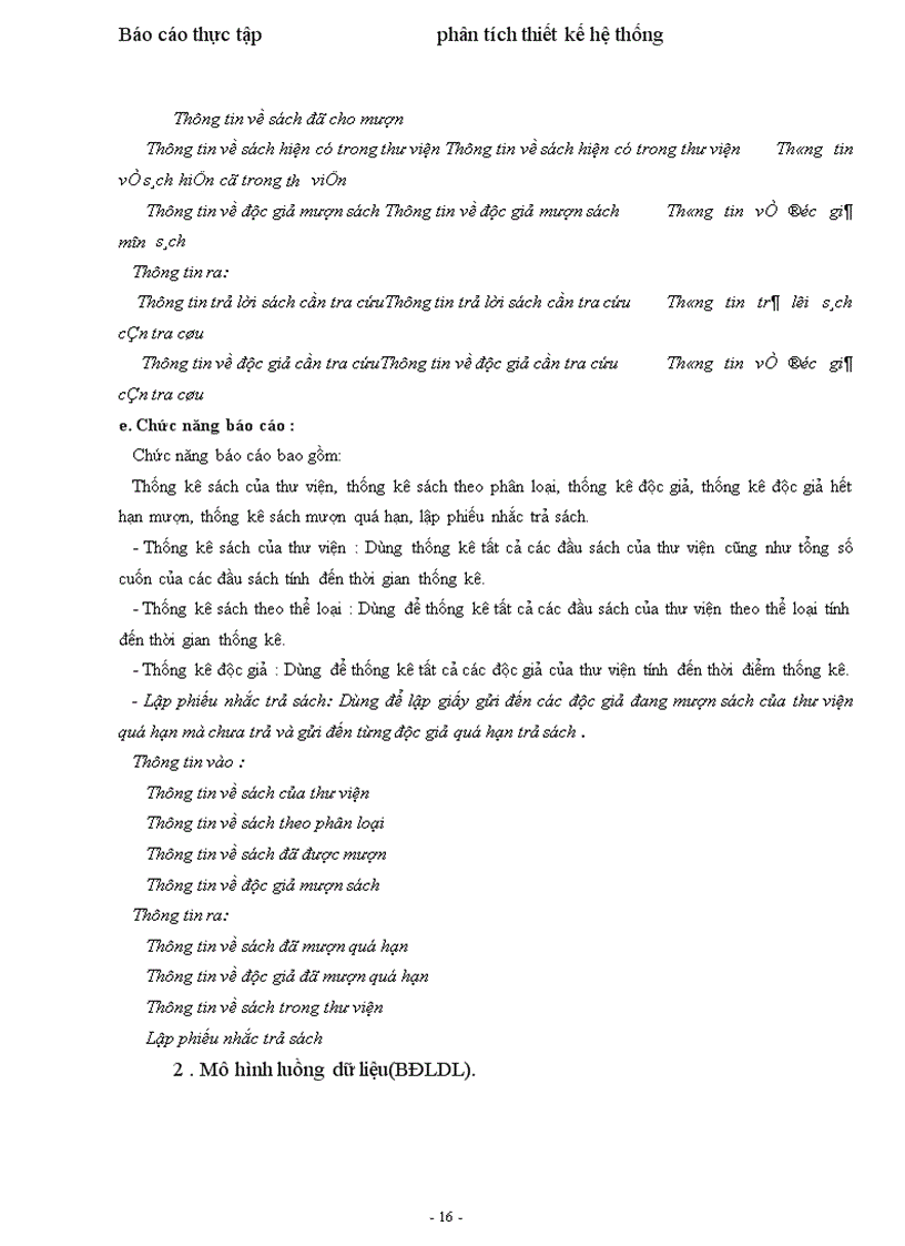 image for page Phân tích thiết kế hệ thống thông tin quản lý thư viện