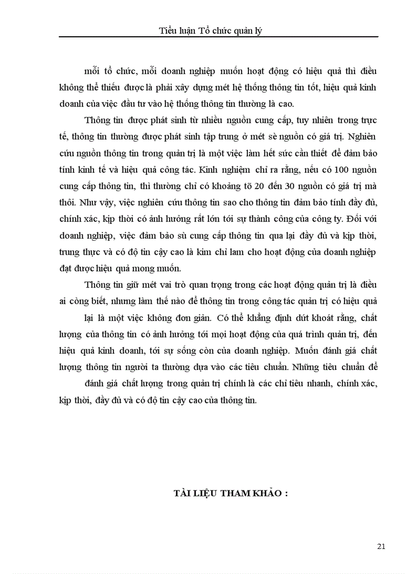 image for page Tầm quan trọng của nguyên tắc : “ Bảo đảm sự cung cấp thông tin qua lại đầy đủ và kịp thời, trung thực và có độ tin cậy cao