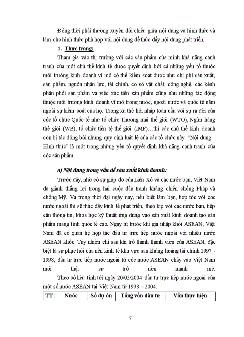 image for page Nội dung – hình thức và việc vận dụng nó vào trong quá trình sản xuất kinh doanh ở Việt Nam