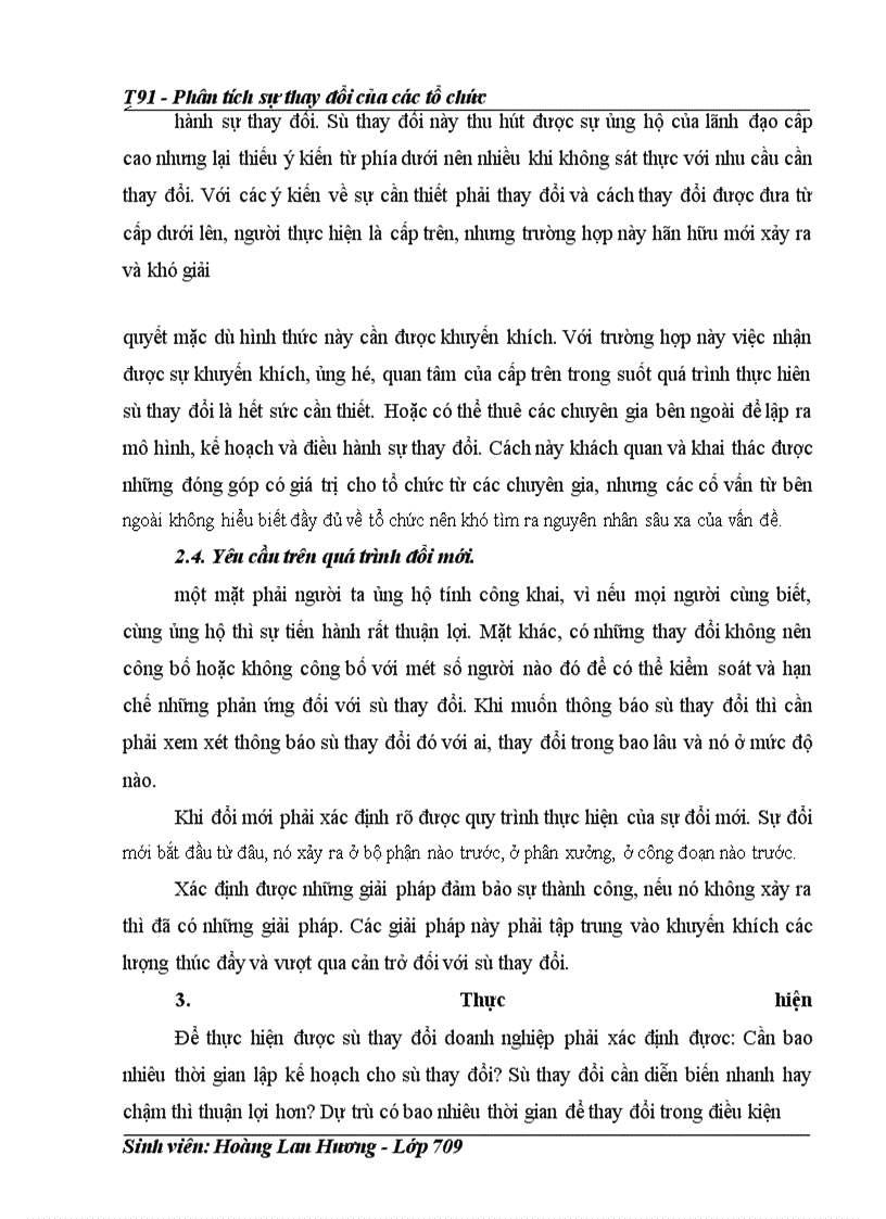 image for page Phân tích sự thay đổi của các tổ chức