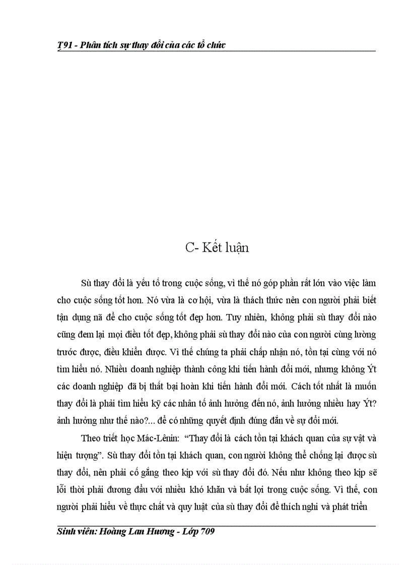 image for page Phân tích sự thay đổi của các tổ chức