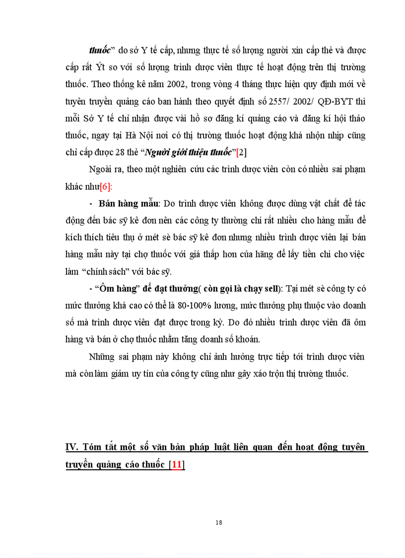 image for page Bước đầu khảo sát các phương thức quản lý trình dược viên tại một số công ty dược phẩm nước ngoài hoạt động tại Việt Nam