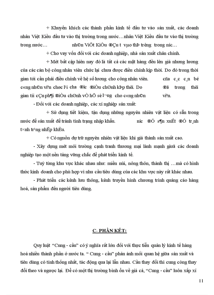 image for page Quan hệ cung - cầu hàng hoá trên thị trường và có những giải pháp để khắc phục hậu quả các cơn sốt giá hoặc rớt giá ...( của một số mặt hàng nào đó) thời gian vừa qua ở nước ta