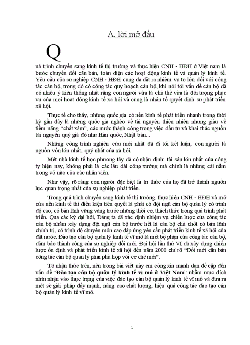 image for page Một số giải pháp chủ yếu để phát triển đào tạo và nâng cao chất lượng đội ngũ cán bộ quản lý kinh tế vĩ mô