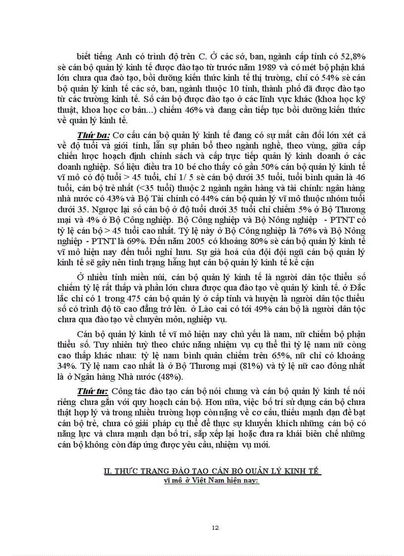 image for page Một số giải pháp chủ yếu để phát triển đào tạo và nâng cao chất lượng đội ngũ cán bộ quản lý kinh tế vĩ mô