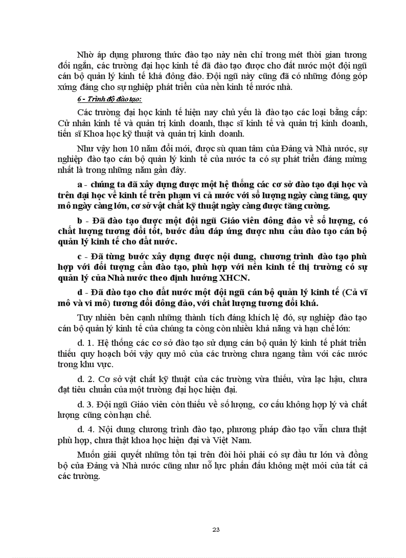 image for page Một số giải pháp chủ yếu để phát triển đào tạo và nâng cao chất lượng đội ngũ cán bộ quản lý kinh tế vĩ mô