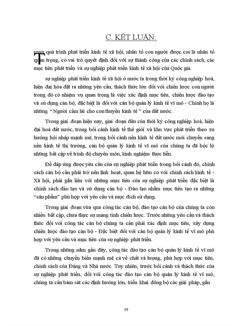 image for page Một số giải pháp chủ yếu để phát triển đào tạo và nâng cao chất lượng đội ngũ cán bộ quản lý kinh tế vĩ mô