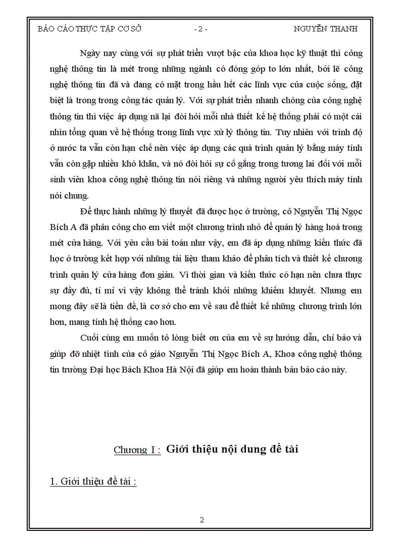 image for page Lập chương trình quản lý cửa hàng đơn giản.