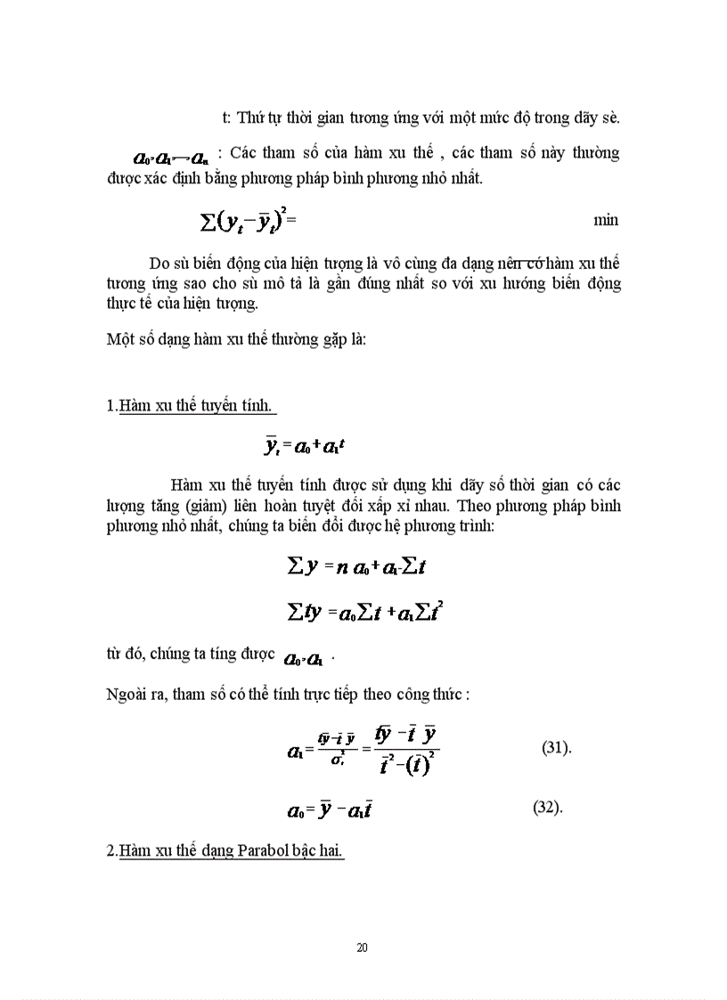 image for page Vận dụng phương pháp dãy số thời gian phân tích và dự đoán sản lượng lúa việt nam đến năm 2002 .