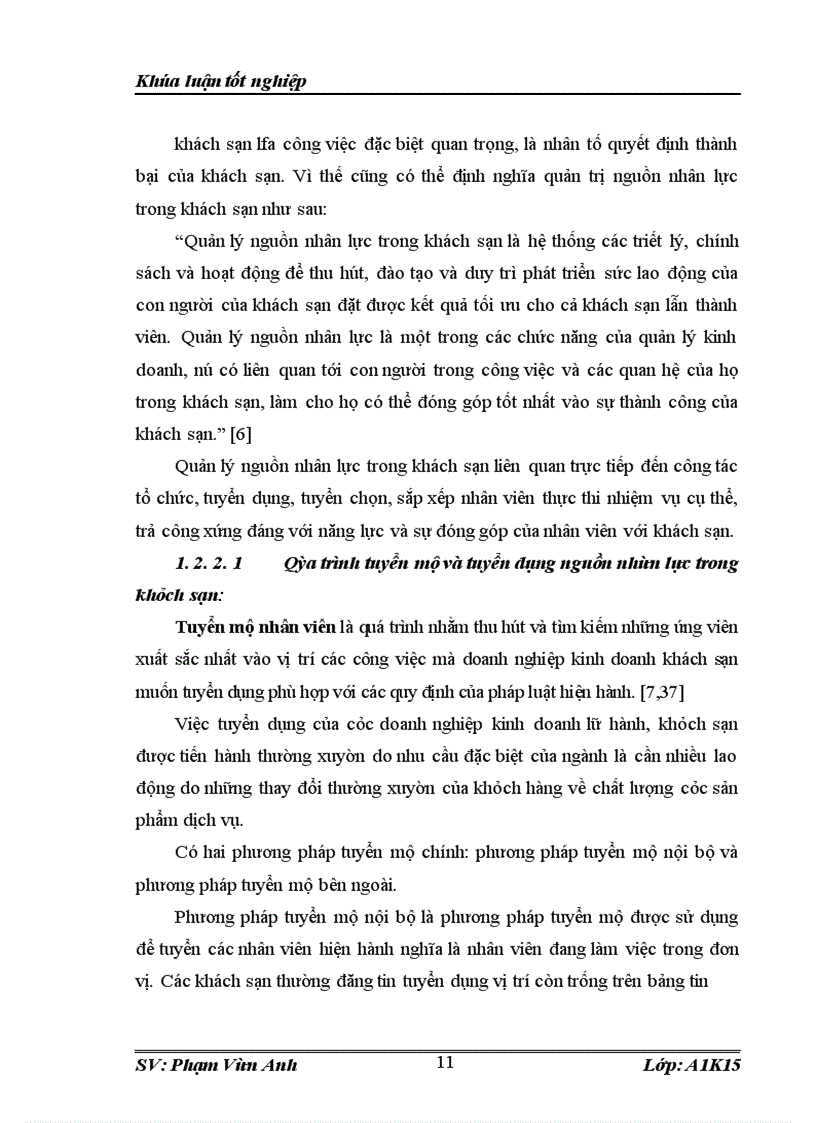 image for page Thực trạng và giải pháp nhằm nâng cao cụng tỏc quản lý nguồn nhân lực tại Khách sạn Sofitel Legend Metropole Hanoi