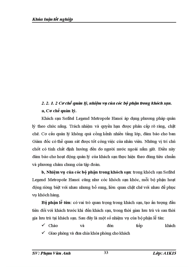 image for page Thực trạng và giải pháp nhằm nâng cao cụng tỏc quản lý nguồn nhân lực tại Khách sạn Sofitel Legend Metropole Hanoi