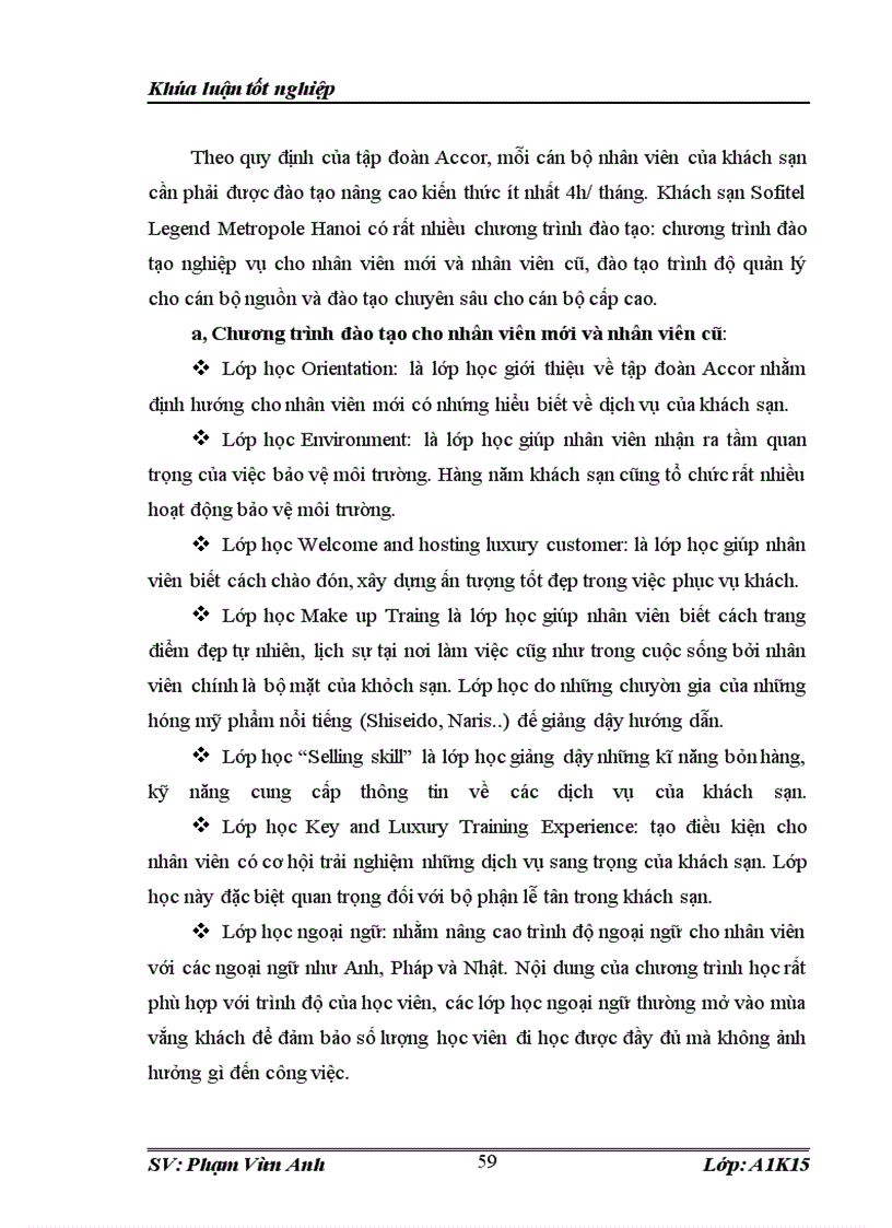 image for page Thực trạng và giải pháp nhằm nâng cao cụng tỏc quản lý nguồn nhân lực tại Khách sạn Sofitel Legend Metropole Hanoi