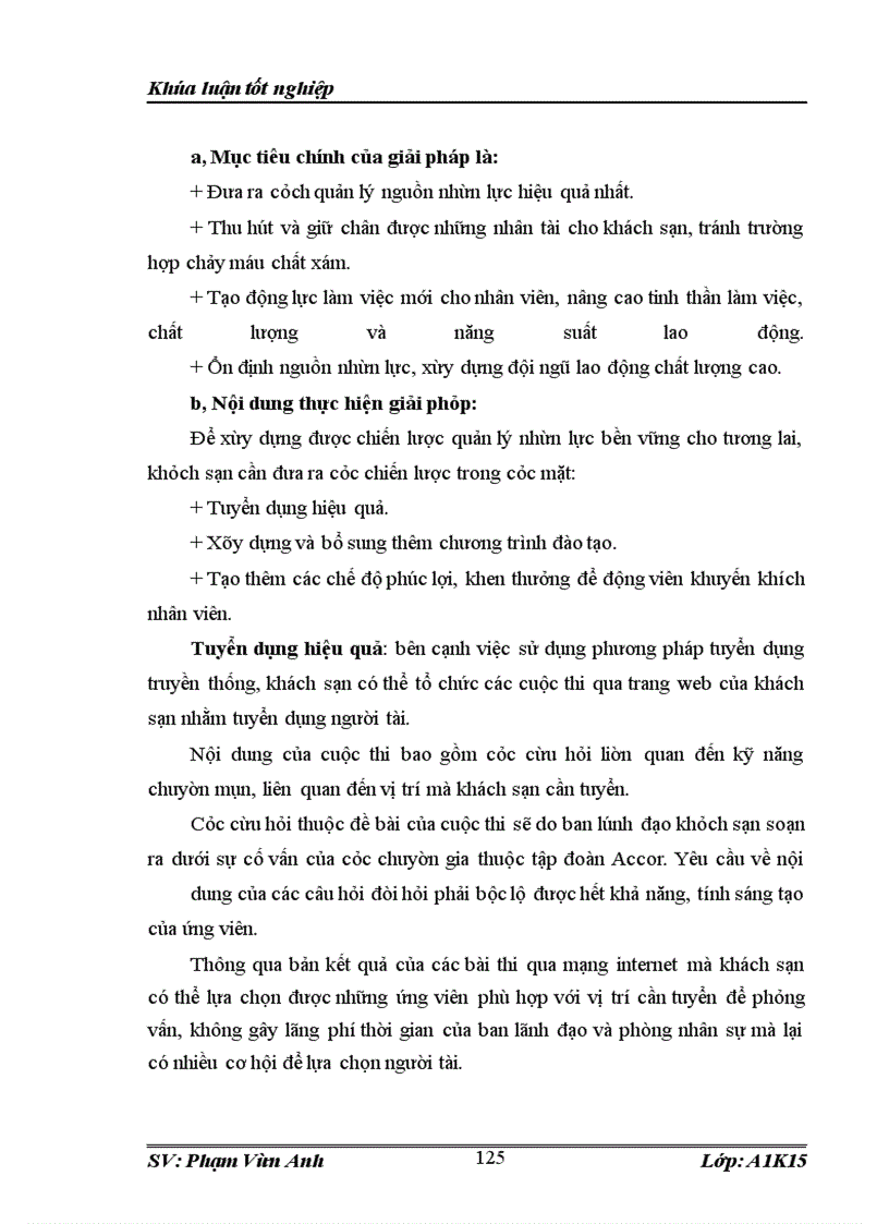 image for page Thực trạng và giải pháp nhằm nâng cao cụng tỏc quản lý nguồn nhân lực tại Khách sạn Sofitel Legend Metropole Hanoi