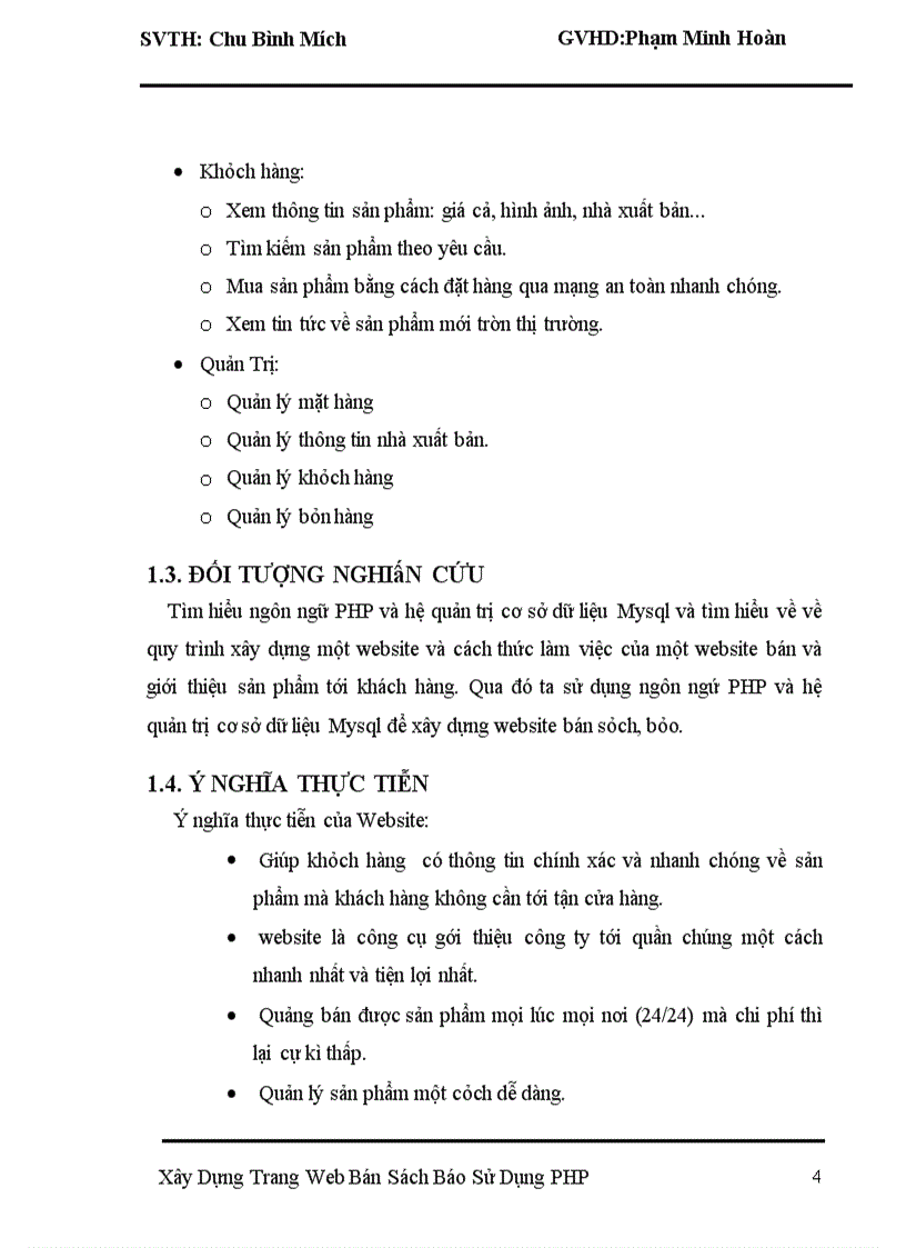 image for page Xây dựng Website bán sách,báo sử dụng ngôn ngữ PHP.