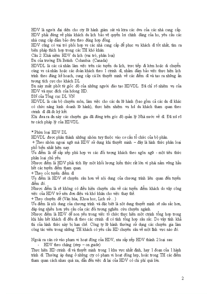 image for page Vai trò của hướng dẫn viên du lịch